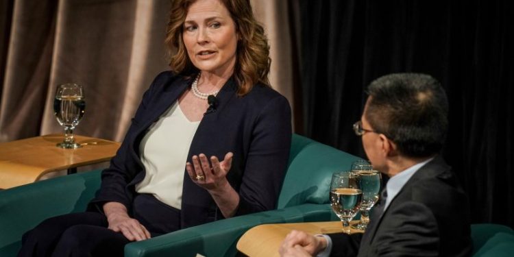 Justice Amy Coney Barrett is charting her own path on the bench