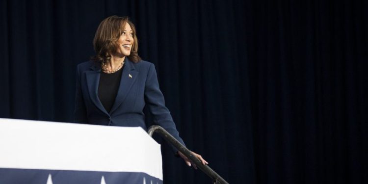 Kamala Harris’s image bump, by the numbers