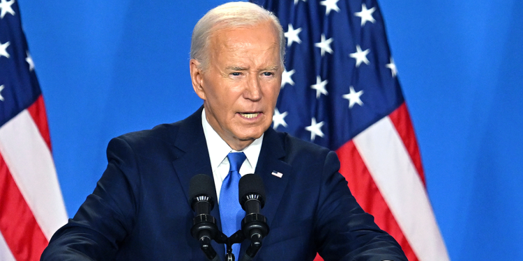 Biden says he’d drop out if polls showed ‘no way’ to win after declaring only ‘Lord Almighty’ can make him