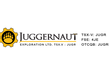 Juggernaut Commences Drilling on 600 Meters by 350 Meters Bingo Main Zone – Contains up to 31.20 gpt Gold, 8.98 % Copper and 0.58 % Cobalt – Remains Wide Open – Bingo Property, Golden Triangle, B.C.