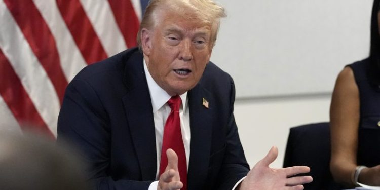 Trump to hold news conference as he looks to grab attention back from Harris