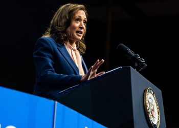 Chants of ‘lock him up’ follow Harris and Walz’s talk of Trump’s criminal record