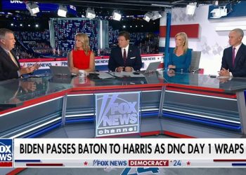 Look past the tributes, Joe Biden has been shuffled aside now in every sense of the word