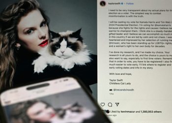 Democrats cheer – and Republicans dismiss – Taylor Swift’s Harris endorsement