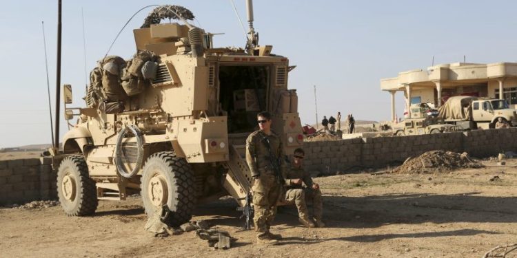 U.S. downplays talk of Iraq withdrawal, says troops will stay in Syria