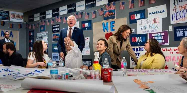 Harris donors are younger and less partisan than Biden’s