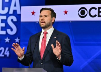 JD Vance’s mic is muted during debate exchange on immigration