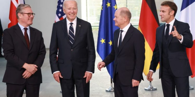 Biden meets with world leaders amid uncertainty in Middle East and Ukraine