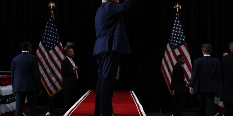 In Biden’s hometown, Trump reminisces about his former opponent