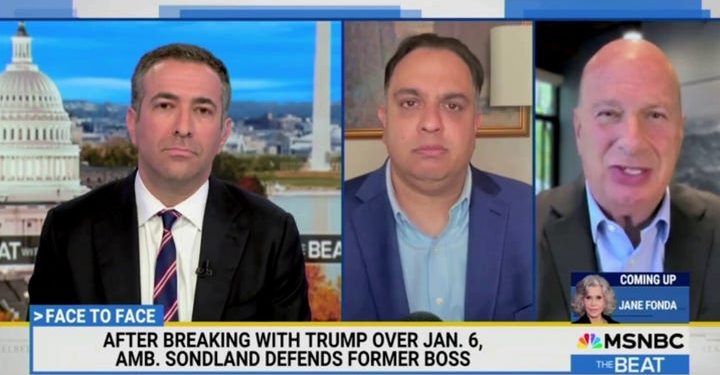 GORDON SONDLAND: I was wrong about Trump and Democrats can’t stand it