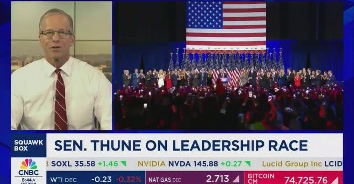 Sen. Josh Hawley ‘delighted’ to back Sen. John Cornyn for Senate Majority Leader