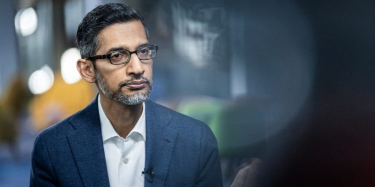 Google CEO Pichai struggled to navigate a pressure-filled year