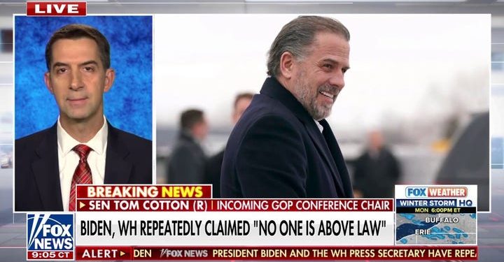 GREGG JARRETT: Biden lied to all of us when he pardoned Hunter. He put himself first