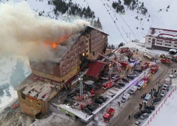 Fire breaks out at ski resort hotel in northwestern Turkey, killing at least 10