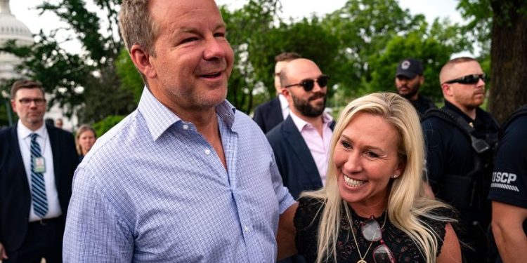 Brian Glenn reveals engagement to Rep. Marjorie Taylor Greene: ‘She said ‘yes”